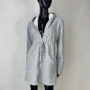 Norma Kamali Light Gray Knit Jacket
